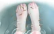 Kawai girl feet