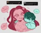 Nezuko and baby mui
