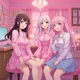 3 girly roomates 