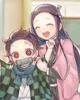 Nezuko y Tanjiro