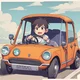 Kid Driving a car