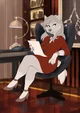 Furry Business Woman