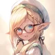 Cute anime elf