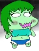 Zombie chibi girl