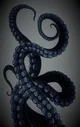 Black Evil Tentacles