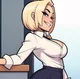 Flirty Secretary