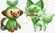 Grookey Sprigatito