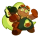 Avocado Cookie