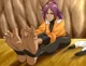 Barefoot Yoruichi