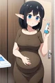 Pregnant elf wife