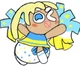 Cheerleader Cookie