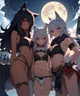 Wolfgirl Trio