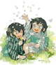 Mui andyui as babies
