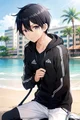 Casual kirito beach 
