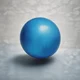 Big blue ball