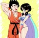 Videl and kid gohan