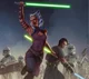 Ahsoka and Anakin