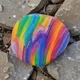 Rainbow wish stone
