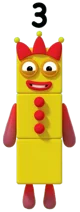 Numberblock Three