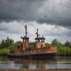 Abandoned Tugboat
