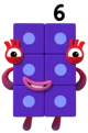 Numberblock Six