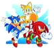 Sonic tails knuckles
