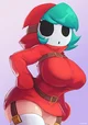 Shy gal