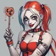 Harley quinn as a ki