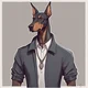Doberman roommate