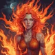 Flame girl