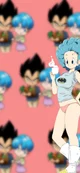 Vegeta and Bulma
