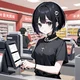 Goth cashier