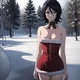 Rukia in snow