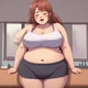 Fat bullied girl