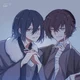 Dazai  y Fyodor 