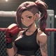 Fighter girlfriend 