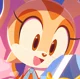 Cream the rabbit