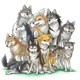 Furry Wolf Pack