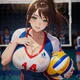 Volleyball girl