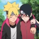 Boruto and Sarada 