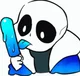 Sans with a Popsicle