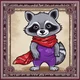 Rambley the racoon