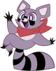 Rambley the raccoon