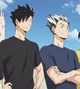 Bokuto and Kuroo 