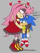 Sonic and Crazy Amy 