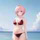 DDLC Beach Sayori