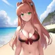 DDLC Beach Monika