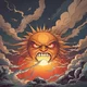 Angry sun