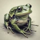 A frog