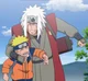 Jiraiya and Naruto